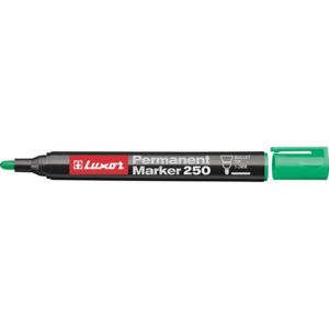 Luxor Marker Perm Bullet M 250 Green 1 Luxor Marker Perm Bullet M 250 Green