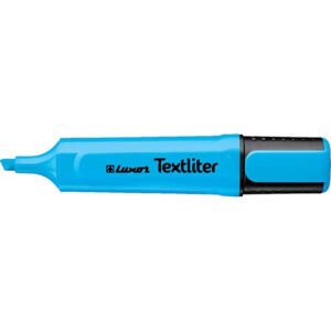 Luxor Highlighter Textliter Blue 1 Luxor Highlighter Textliter Blue