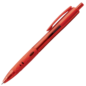 Luxor Pen Bpn Retr F 0.7 Micra X2 Grip Red