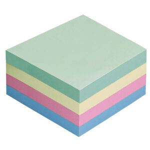 Info Notes Cube 75×75 Info 400 Sht Asst Pastel