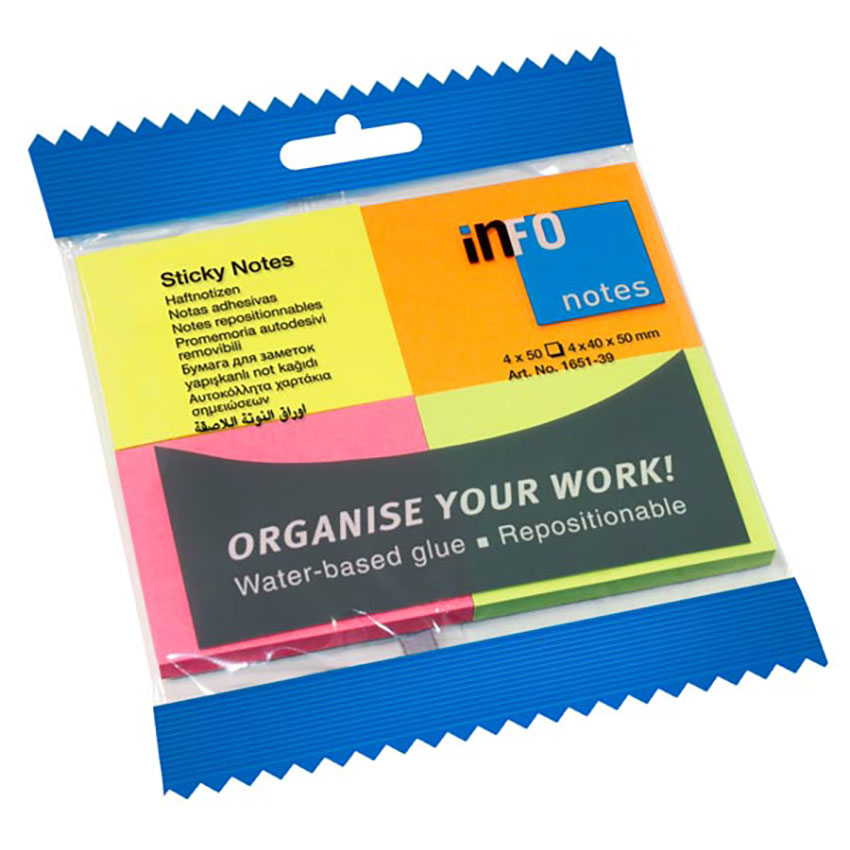 PAD0046-1651-39-1.jpg Info Notes 50×40 Info 50 Sht Asst Bright H/pk 4