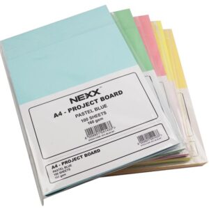 Nexx Project Board Pastel A4 160g Pink