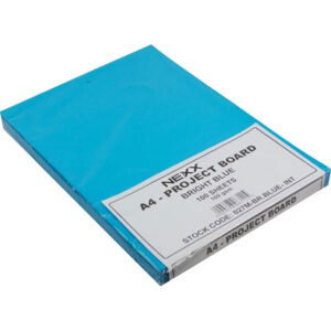 Nexx Project Board Bright A4 160g Blue