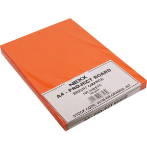 Nexx Project Board Bright A4 160g Orange