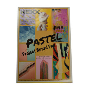 Nexx Pad Project Board A4 160g 25sht Asst Pastel