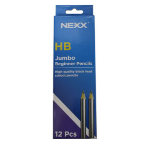 Nexx Pencil Beginners Jumbo Tri-grip Hb 12’s