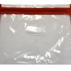 Nexx Bag Book Bag Pvc Clear Red