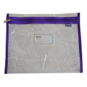 Nexx Bag Book Bag Pvc Clear Purple