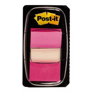 3M Flags Standard Post-it Bright Pink 50’s