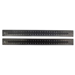 Nexx Ruler Plastic 30cm Tender Black