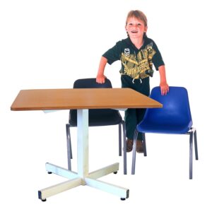Square Centre Pedestal Tables Supawood