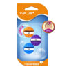 Yplus Sharpener Novelty 1 Hole Bubble Asst Crd 3
