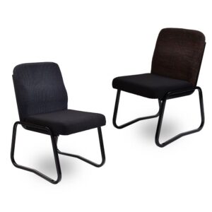 c2fs economy full back side chair with skid base 0