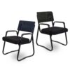 c3s economy armchair skid base 0