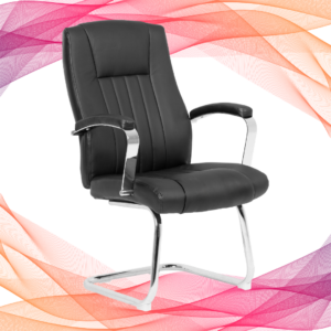 Chantie Visitor Black Chair 1 Chantie Visitor Black - Visitor Office Chairs from Progress Office Furniture