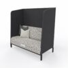 cocoon booth with cushions