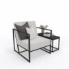 cube chair and table