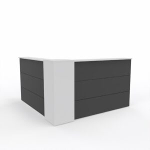 SALON L-SHAPE RECEPTION COUNTER