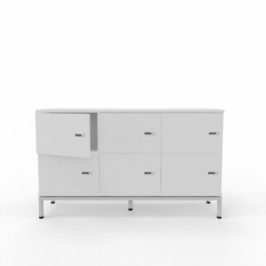 entrawood locker desk height on frame