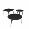 entrawood shell coffee table trio bl