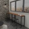 entrawood stand up meeting table slim