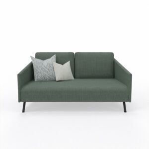 ENVY 2 SEATER SOFA WITH BACK CUSHION-UNCOVERD