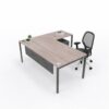 evolution single desk set ups