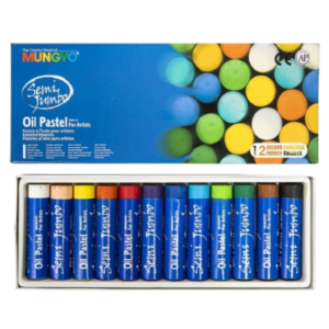 Mungyo Pastels Oil Jumbo Mungyo Artist 17mm Asst 12’s