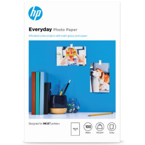 HP Everyday Gloss Photo Paper 10x15 100 Sheet