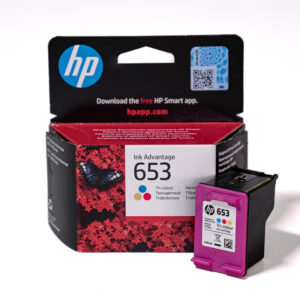 HP Blister 653 Tri-colour Ink Advantage Cartridge
