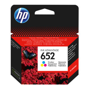 HP Blister 652 Tri-colour Advantage Ink Cartridge