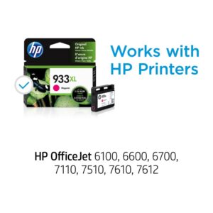 HP 933 Xl High Yield Original Magenta Ink Cartridge For HP Officejet