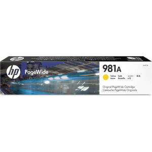 HP 981a Pagewide Original Yellow Ink Cartridge For HP Pagewide