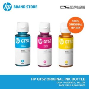 HP Gt52 Original Cyan Ink Bottle For HP Deskjet Gt 5800 series