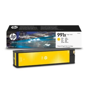 HP 991x High Yield Pagewide Original Yellow Cartridge For HP Pagewide