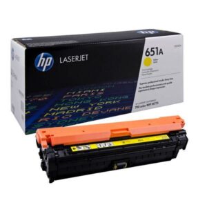 HP 651a Original Yellow Laserjet Toner Cartridge For HP Color Laserjet 1 kolok 53916