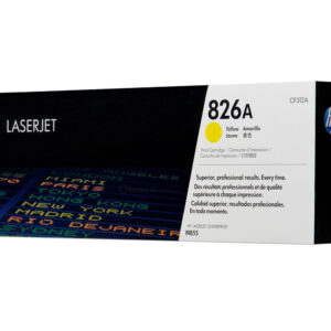 HP 826a Original Yellow Laserjet Toner Cartridge For HP Color Laserjet