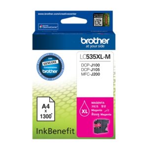 Brother Lc535xlm High Yield Magenta Ink Cartridge