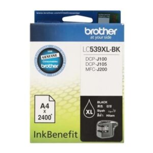 Brother Lc539xlbk High Yield Black Ink Cartridge
