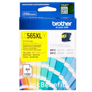 Brother Lc565xly High Yield Yellow Ink Cartridge