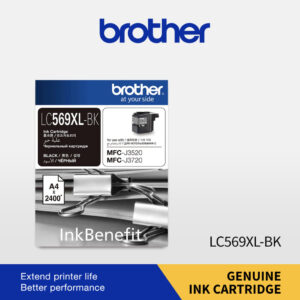 Brother Lc569xlbk High Yield Black Ink Cartridge