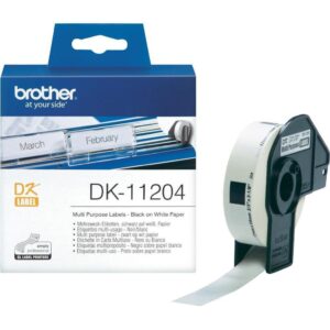 Brother Multi-purpose Label 17mm X 54mm 400 Labels Per Roll