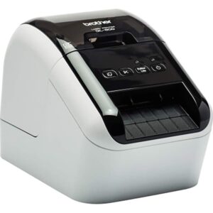 Brother Direct Thermal Label Printer Auto Cutter Red/Black Printing up