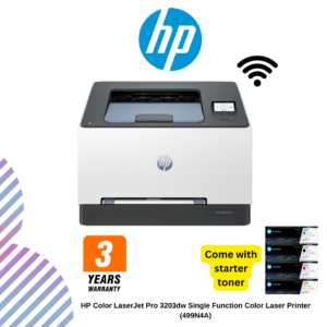 HP Laserjet Pro 3203dw Colour Single Function