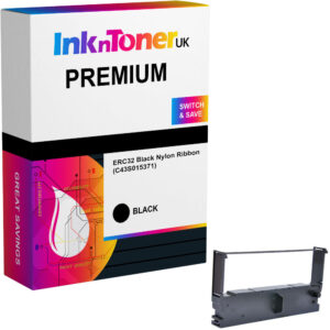 Epson S015371 Erc32 Black Ribbon
