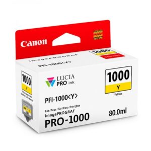 Canon Pfi-1000 Ink Tank Yellow 1 kolok 55657