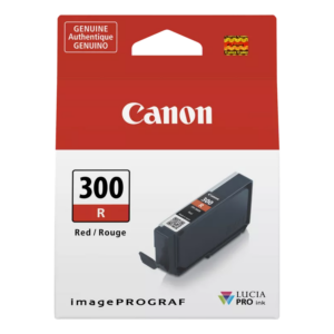 Canon Pfi-300 Ink Tank Red