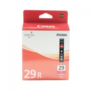 Canon Pgi-29 Red Ink Cartridge For Pro-1
