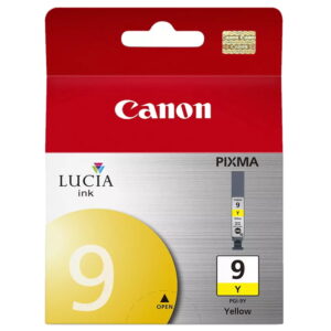 Canon Pgi-9 Yellow Ink Cartridge For Pro9500 Pro9500mkii