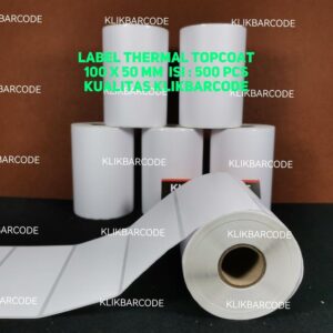 Thermal Eco Barcode Label With Black Arrow 100x30mm 500 Labels